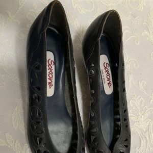 Saxon Navy Blue Flats NEW-  Size 5.5  / EU 36